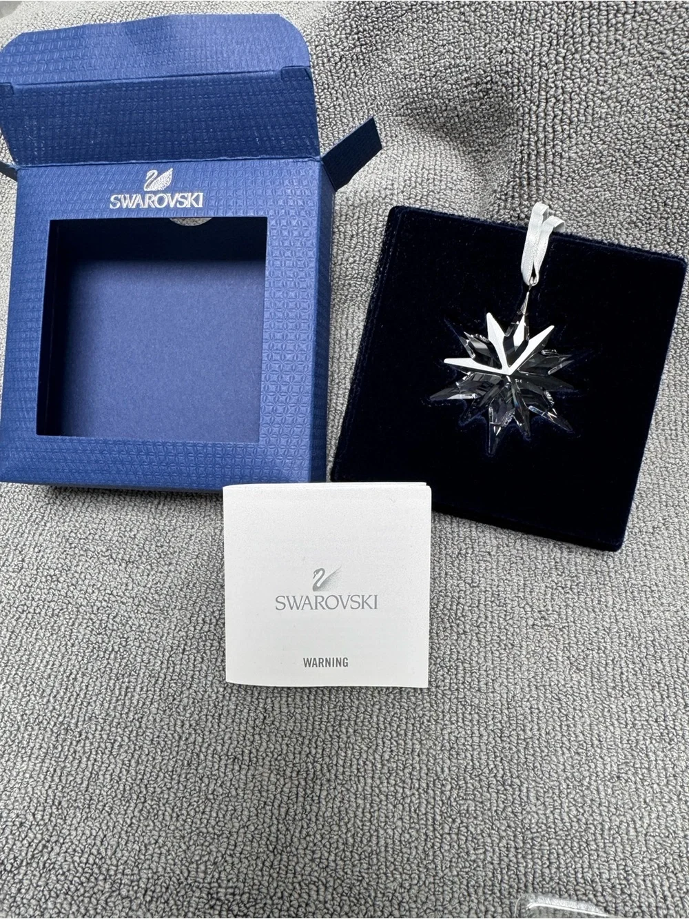 Retired Swarovski 2011 Little Star Ornament NIB